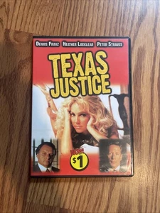 Texas Justice (DVD, 1995, KEEPCASE) HEATHER LOCKLEAR RARE OOP - Picture 1 of 4