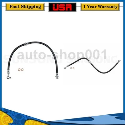 Manguera de freno de línea de freno delantera para Nissan Versa 2012 2011 2010 2009 2008 2007 Foto 1 de 4