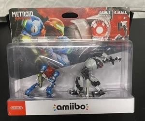 Nintendo amiibo Metroid Dread - Samus and E.M.M.I. Figures (2 Pack Set) - Picture 1 of 10