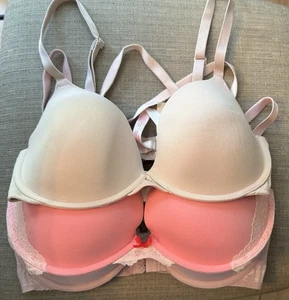 Victoria Secret PINK Bra Lot 3 - 34 DD - Picture 1 of 2