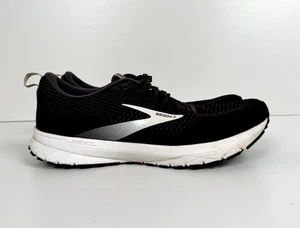 Brooks Revel 4 Laufschuhe Herren UK 8,5 Medium (D) Schwarz Turnschuhe Sneaker - Bild 1 von 15
