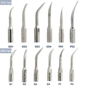 Woodpecker Dental Ultrasonic Piezo Scaler Tips Fit UDS EMS /DTE SATELEC 5 PC - Picture 1 of 141