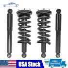 4PCS Front Struts Coil Spring + Rear Shock Absorbers for 2005-2015 Nissan Armada Nissan Armada