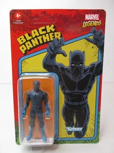 FIGURA DE ACCIÓN HASBRO MARVEL LEGENDS 3 3/4" COLECCIÓN RETRO PANTERA NEGRA NUEVA - Imagen 1 de 5