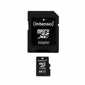 Intenso SD Micro Fixer Numérique Cartes 64GB Avec Adaptateur - Photo 1 sur 1
