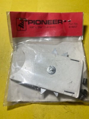 Nos oem pioneer vintage chainsaw 474657 404 058 replacement bar sprocket tip c26 - Image 1 of 2
