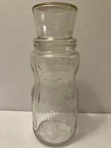 Planters Peanuts Mr. Peanut 75th Birthday Promotional 1991 Vintage Glass Jar - Picture 1 of 5