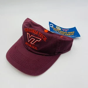 Vintage Virginia Tech Hokies verstellbare Mütze Kappe NAPA Auto Werbung NEU mit Etikett - Bild 1 von 8