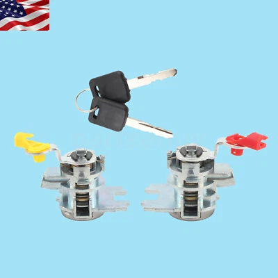 Cilindros de cerradura de puerta con llaves para Nissan Versa 2007 2008 2009 2010 2011 2012 2013 Foto 1 de 4