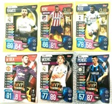 MATCH ATTAX UEFA CHAMPIONS LEAGUE 2019/20 3 X MVP 2 X LEGENDS 1 X CENTURIAN MINT