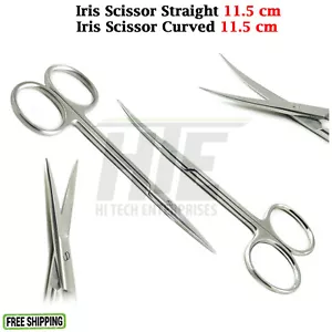 Iris Gum Scissors Straight & Curved Tissue Trimming Cutting Dental Medical Shear - Picture 1 of 4