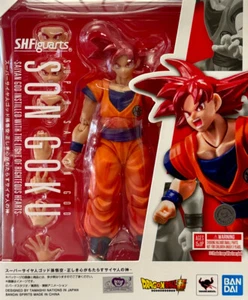 DRAGON BALL Super Saiyan God Son Goku S.H Figuarts Action Figure Bandai Tamashii - Imagen 1 de 4