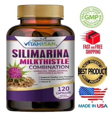 Cápsulas Cardo Mariano, Cardo de Leite Silimariano, Desintoxica Regenera Orgânicos - Imagem 1 de 4