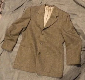 STUART SHANE TAILORED FOR C A GROSS CO WOOL SUIT JACKET MADE IN USA VINTAGE - Picture 1 of 7