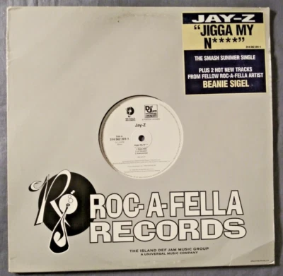 Jay-Z – Jigga My Nigga & Beanie Siegel - What A Thug About 12" 1999 Hip Hop Beat - Image 1 of 4