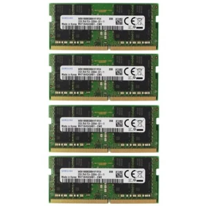 Samsung 128GB 4X32GB DDR4 3200MHz PC4-25600 SODIMM Memory Ram M471A4G43AB1-CWE - Picture 1 of 5