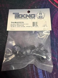 Tekno RC TKR6005 Shock Rod End & Spring Cup Set (4) EB48 - Picture 1 of 2