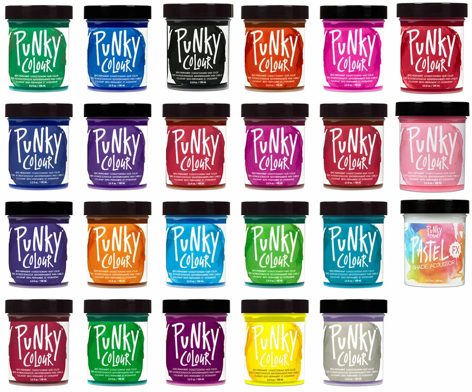 Color de cabello semipermanente Jerome Russell Punky Color (20 colores disponibles)  Foto 1 de 1