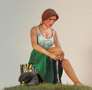 Valiant Miniatures Kit # 9846 - Camp Follower - 54mm - Bild 1 von 2