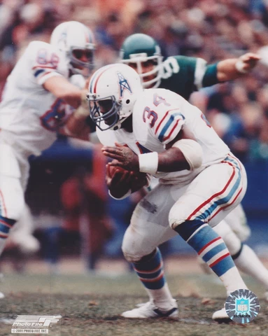 EARL CAMPBELL Houston Oilers NFL LICENSED un-signed poster print pic 8x10 photo Cover
