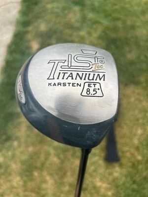 Ping TIST Tec Titanium Karsten 8.5 Driver Stiff Graphite Shaft RH,W/ Cover - Image 1 of 4
