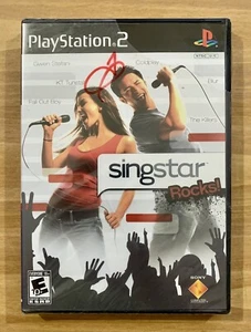 PS2 ~ Sing Star: Rocks! ~ E10+ ~ 30 Songs & Videos ~ Sony ~ 2006 ~ !ð! - Picture 1 of 3