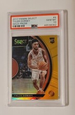 2017 Panini Select Tyler Dorsey Gold Prizm /10 Rookie Card PSA 10 Mint