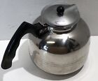 Flavor Seal By Cory Stainless Steel 8 Cup Coffee Pot Only Bakelite Handle