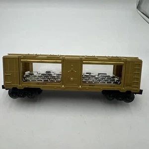 LIONEL 6-7515 O GAUGE GOLD DENVER MINT CAR #7515 - LN EX - Picture 1 of 19