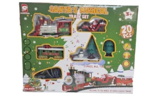 Klassisches Zugset batteriebetriebener Zug mit Licht & Sound ideales Geschenk für Kinder - Bild 1 von 1