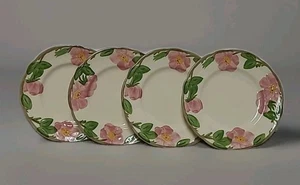 VTG Franciscan DESERT ROSE 7 7/8" Salad Bowls Johnson Bros England (Lot of 4) - Picture 1 of 8