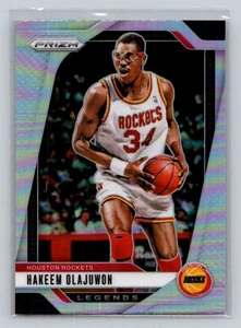 2024-25 Panini Prizm #296 Hakeem Olajuwon Prizms Silver - Picture 1 of 2