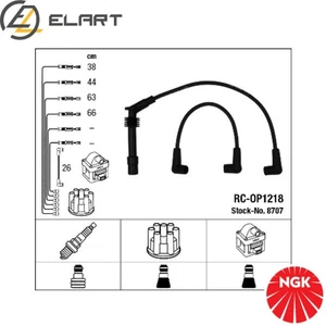 IGNITION CABLE KIT 8707 FOR OPEL VECTRA/Hatchback C16NZ/16NZ2 E16NZ 1.6L 4cyl - Picture 1 of 8