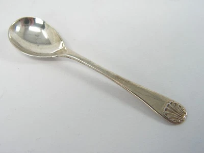 CUCHARA ESPECIAS SAL MOSTAZA CONDIMENTO PLATA ESTERLINA MACIZA VINTAGE 1972 Marston Foto 1 de 4