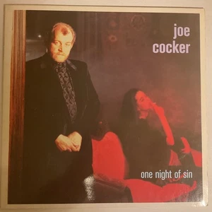 JOE COCKER One Night Of Sin 1989 Germany Capitol Rock LP - Picture 1 of 2
