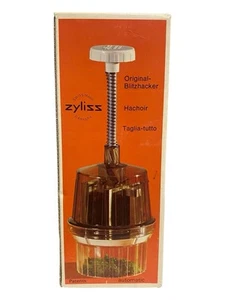 Zyliss originale flashhacker n. 557 cippatrice universale vintage Swiss Made in confezione originale - Foto 1 di 6