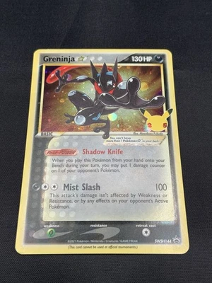 Greninja Star SWSH144 SWSH: Sword & Shield Promo Cards Holo Pokemon Celebrations - Image 1 of 4