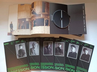 EXO 6 Obsession Music Album Box Set CD + Photo Books - KPOP - NICE! Foto 1 de 4