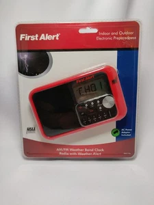 First Alert SFA1100 Radio portatile AM/FM allarme meteo NUOVO SIGILLATO - Foto 1 di 2