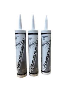 Akona Concrete Repair Tube - 3 Pack - Liquid Crack Filler, Cement, Cracks, Gray - Picture 1 of 6