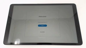 Samsung Galaxy Tab A SM-T510 10.1' (Gray 128GB) Wifi CRACKEDGLAS/BROWN/SPLIT - Afbeelding 1 van 2