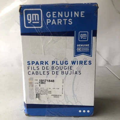 Juego de 6 cables de bujía 726C AC Delco para Chevy Chevrolet Camaro Firebird Foto 1 de 4