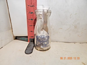 Half Pint Milk or Cream Bottle-Spokane Bottle Exchange-Patent Applied for 1938 - Picture 1 of 4