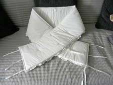 pottery barn bassinet bumper