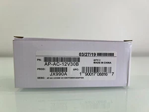 Aruba AC Adapter AP-AC-12V30B 12V/30W JX990A - Picture 1 of 5