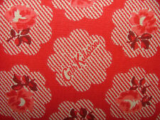 4 Metres Feston Rose Red Cath Kidston Cotton Fabric Curtain Cushion Upholstery 