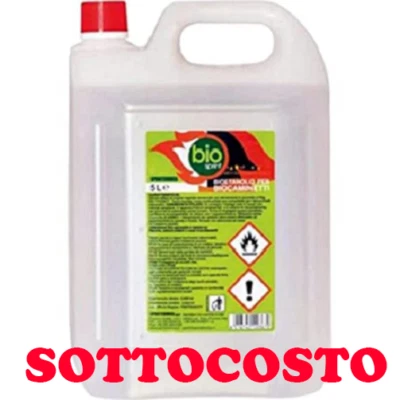 BIOSPRINT Bioetanolo INODORE combustibile liquido per biocamino MADE IN ITALY bio etanolo