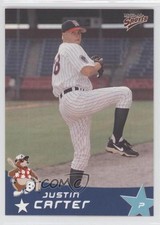1999 Multi-Ad Sports Asheville Tourists Justin Carter #2
