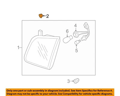 Luz trasera KIA OEM Optima luz trasera-trasera-combo lámpara montaje tuerca 873131C000 Foto 1 de 2