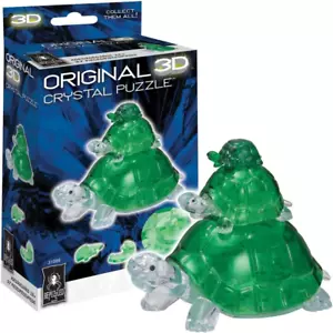 | Turtles Original 3D Crystal Puzzle, Ages 12 and Up, Green - Picture 1 of 7